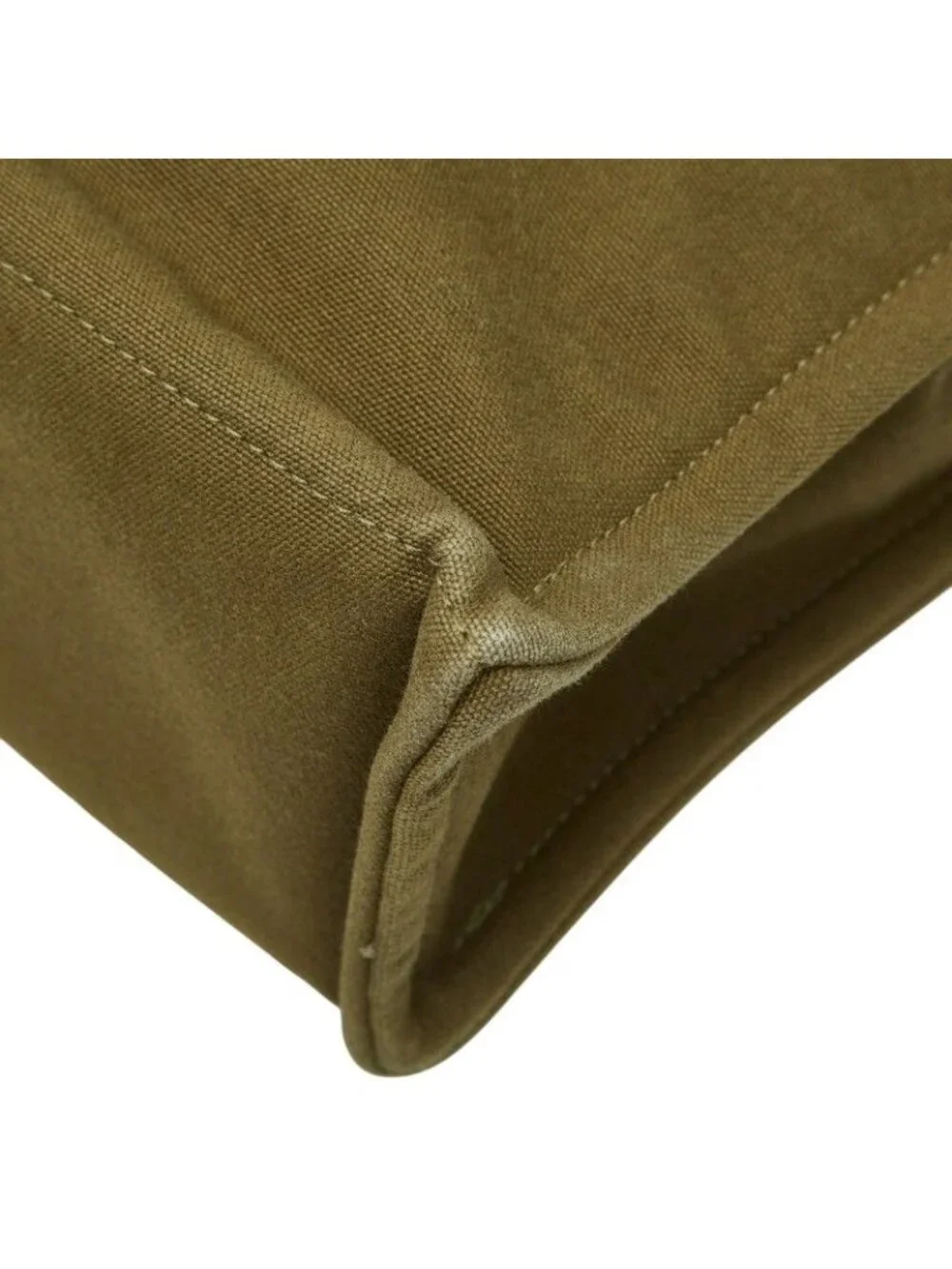 Hermes Fourre Tout MM Tote Green Canvas
